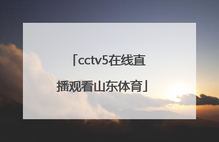 「cctv5在线直播观看山东体育」cctv5十体育在线直播观看女排